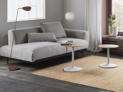 Soft side table 48x40cm 