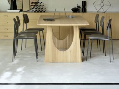 Table Geometric en chêne