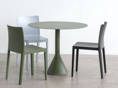 Palissade cone table Ø90