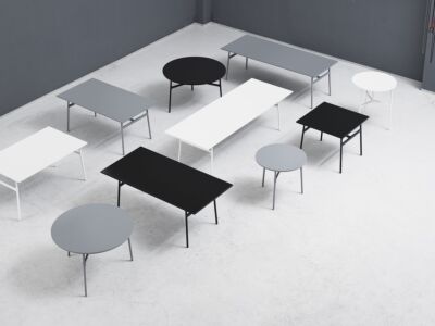 Union Table Ø110 x H74,5 cm.