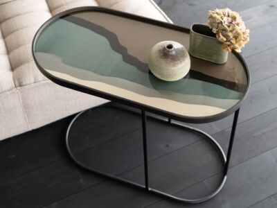 Wabi Sabi Oblong Glass Tray | 71 x 36 cm