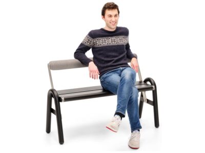 Galvanized Amai High and low bench