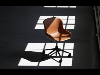 Hyg Chair Swivel 5W Gaslift Full Upholstery Black Alu