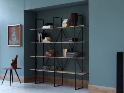 Slim Irony Bookcase