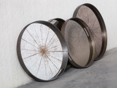 Slice Tray Mirror S | Ø 48 cm