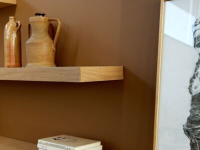 Wall shelf - oak