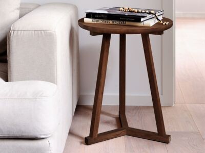 Table d'appoint Tripod en teck