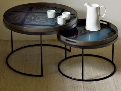 Plateau en verre Organic S | Ø 48 cm