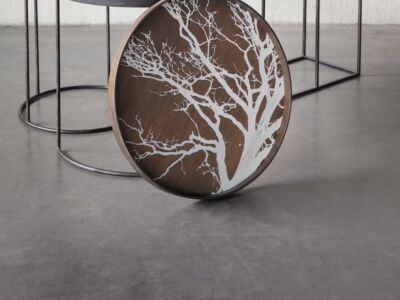 Tree Tray Wood L | Ø 61 cm