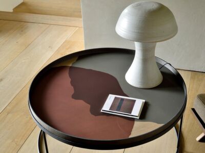 Combined Dots Tray Glass XL | Ø 92 cm