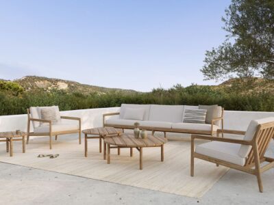 Quatro Gartentisch | Teak - Rund