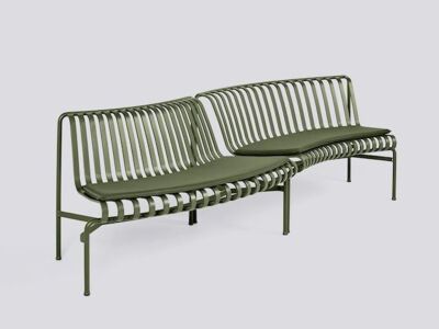 Seat Cushion 2 pces | For Palissade Park Dining Bench IN - OUT
