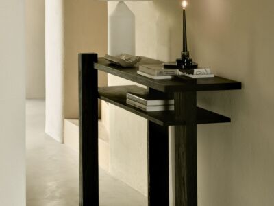 Console Abstract - teck vernis - noir