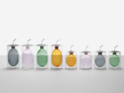 Bouteille à huile 25 cl. | Collection Cilindro doppia parete