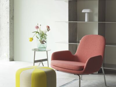 Era Lounge Chair Low Chrome