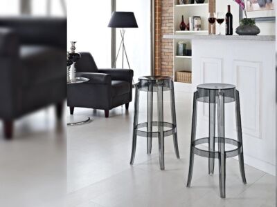 Charles Ghost | Stool H. 65 cm