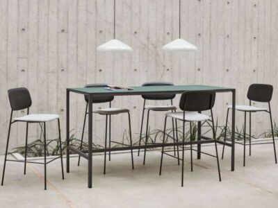 Soft Edge 90 Bar Stool Seat upholstery high