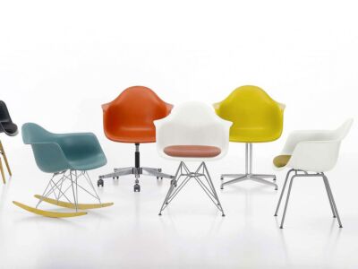 Eames Plastic Armchair | DAL gepolstertes Sitzkissen