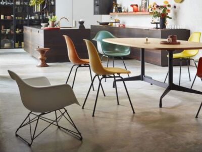 Eames Plastic Armchair | LAR placet revêtu