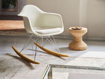 Eames Plastic Armchair | RAR upholstered seat cushion