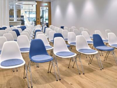 Eames Plastic Side Chair | DSS gepolstertes Sitzkissen