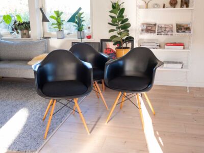 Eames Plastic Armchair | DAW gepolstertes Sitzkissen