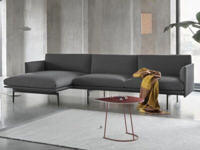 Outline Sofa | Lounge chair sofa left