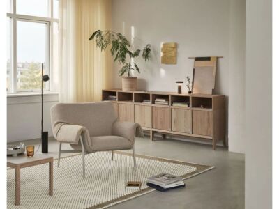 Stacked Storage System | Table de chevet  avec porte