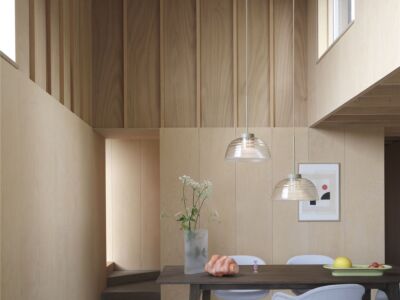 Two-Layer Pendant Lamp | Glass hanging lamp