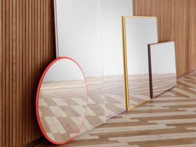 Colour Frame Mirror | Square mirror