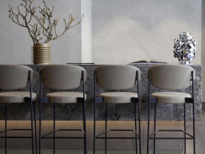 Series 430 Bar stool | Upholstered stool