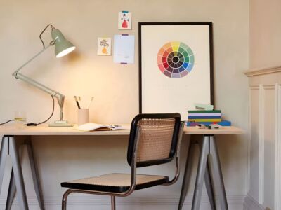 Original 1227 Desk | Lamp
