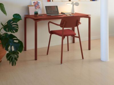 Studie Bridge Stoff | Stuhl mit Armlehnen