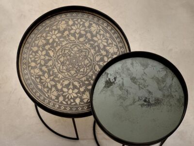Aged Tray Mirror S | Ø 48 cm