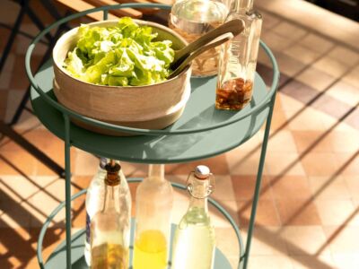 Guinguette | Wheeled pedestal table