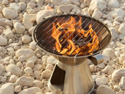 Outdoor Market BBQ | Holzkohlegrill
