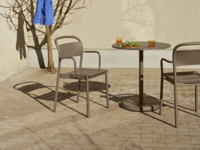 Linear Steel Armchair | Chair
