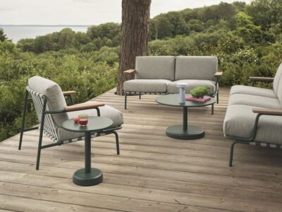 Linear Steel Coffee Table | Table basse