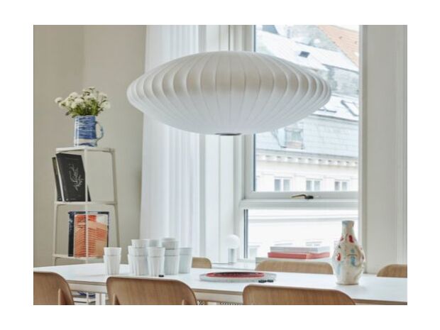 Lampadario A Sospensione Massive Nelson - 3 Luci Da 60W, 230V, Colore Grigio, Stile Fascino Neoclassico Per La Casa