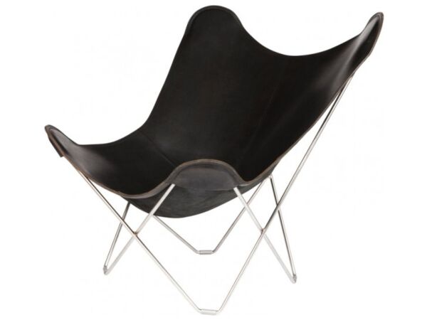 Butterfly Chair – Pampa Mariposa Cuero Fauteuil lourd