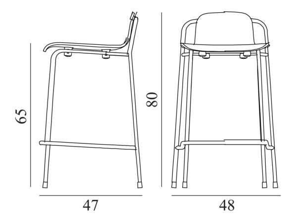 3_Studio Barstool 65 cm Black Steel-01.jpg