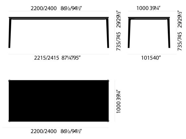 3_Plate Dining Table H 740 x L 1000 x L 2200 ou 2400 mm.jpg