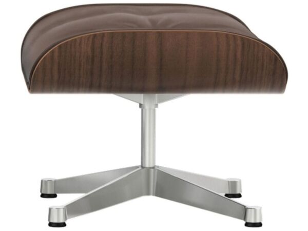 Eames Ottoman walnut black pigmented Vitra Pouf Batiplus