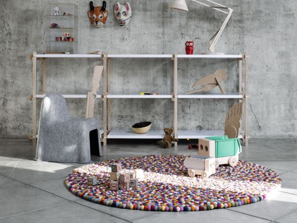 5_Woody Low white shelf oak frame_Pinocchio multi colour_Little Nobody light grey.jpg