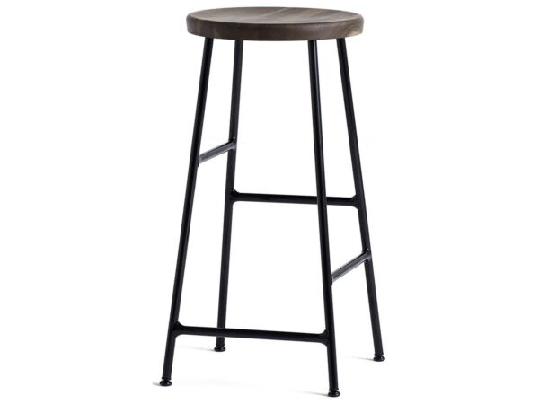 2_9303012009000_Cornet Bar Stool H65 solid smoked oak seat_black steel base.jpg