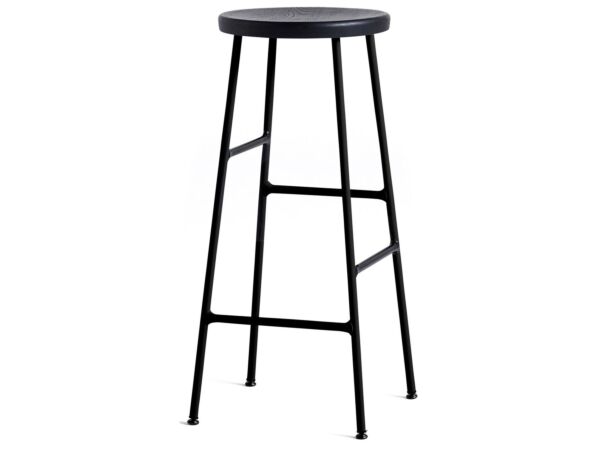 2_9303111009000_Cornet Bar Stool H75 solid black stained oak seat_black steel base.jpg