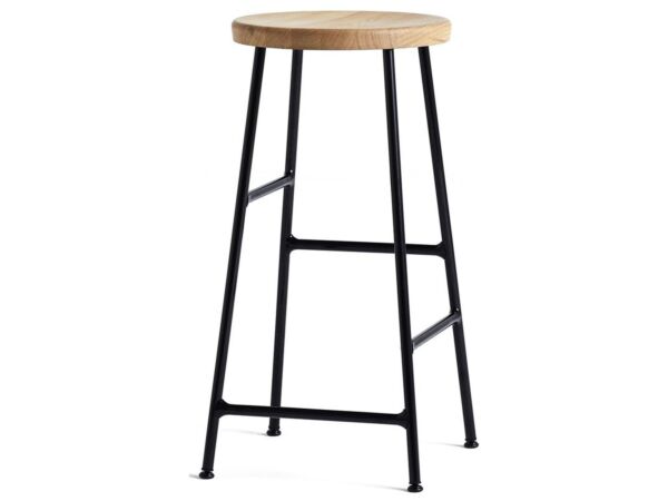 2_9303011509000_Cornet Bar Stool H65 solid oiled oak seat_black steel base.jpg