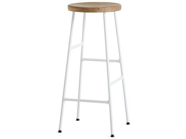 2_9303132009000_Cornet Bar Stool H75 solid oak seat_white steel base.jpg
