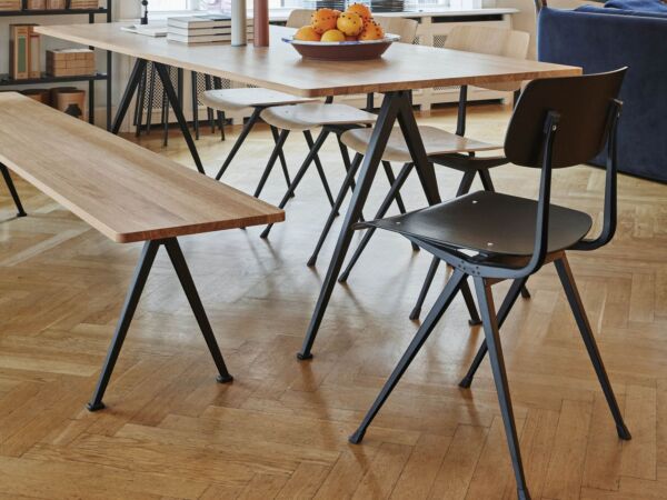 5_Pyramid Table 02 matt lacquer oak black base_Sinker soft black_Pyramid Bench 12 matt lacquer oak black base_Result Chair black wb lacquer oak.jpg