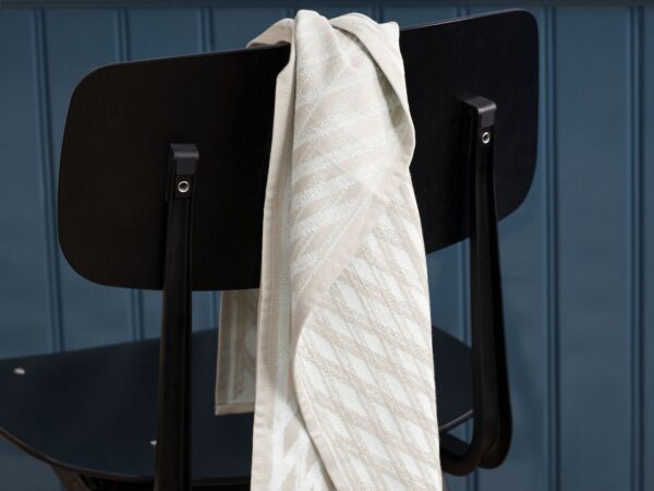 5_Tea Towel SB Set of 2 No 2 marker diamond_Result Chair black wb lacquer oak seat black frame.jpg